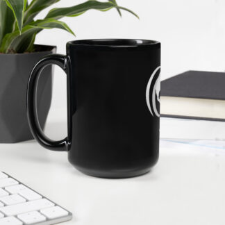 Black Glossy Mug