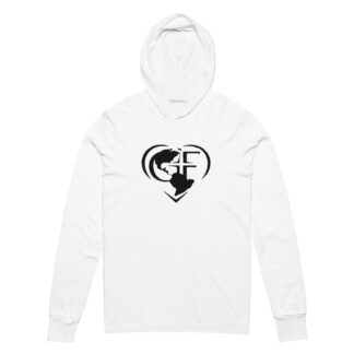 Hooded long-sleeve tee
