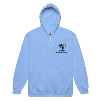 GFMBC Health MInistry Unisex heavy blend zip hoodie