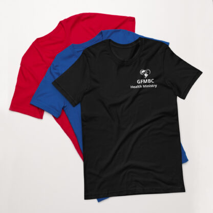 GFMBC Health Ministry Unisex t-shirt
