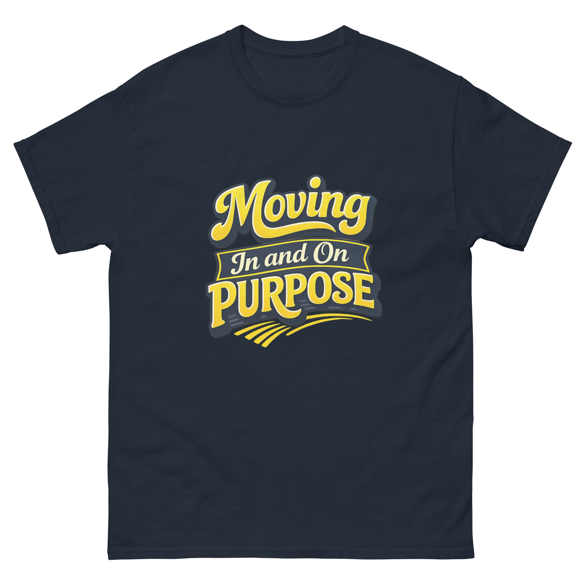 Moving In and On Purpose Unisex classic tee - Image 2